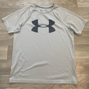 Under Armour Boy’s Youth HEATGEAR t-shirt YL Grey